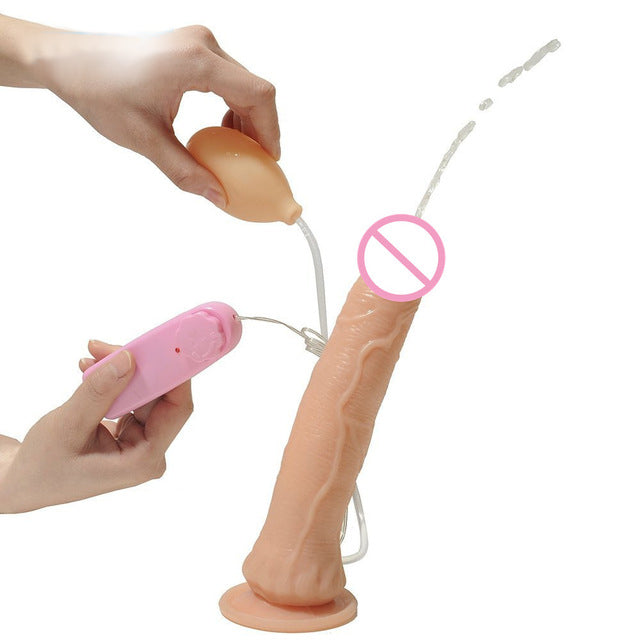 Vibrating Penis Squirting Realistic